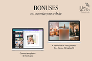 Boho WordPress Theme Elementor, a WordPress Template by Liw studio (Thumbnail 5 of 9)