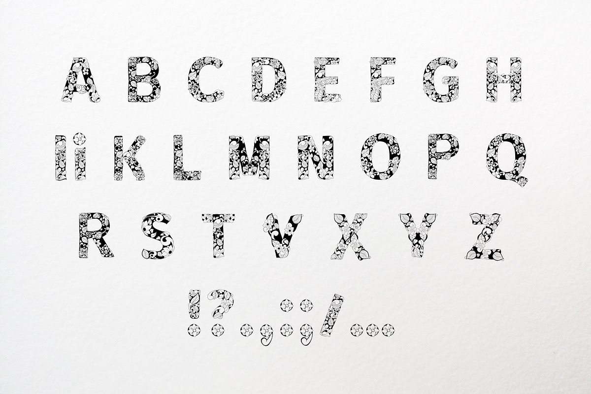 Batik India Black Font preview 5