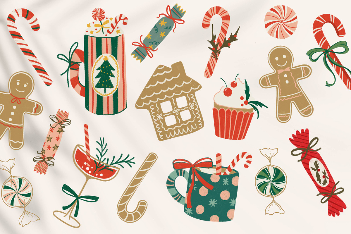 Christmas Treats, a Seasonal Illustration by IllustratorAnnie (Photo 4 of 9)