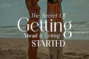 Esence Visting - New Stylish Serif, a Serif Font by Idea Studio (Thumbnail 11 of 20)