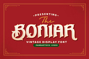 Boniar - Ornamental Display Font, a Blackletter Font by Imoodev (Thumbnail 1 of 5)