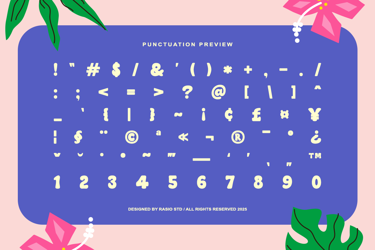 Moomi Taro Playful Display Font, a Sans Serif Font by Rasio Studio (Photo 5 of 9)