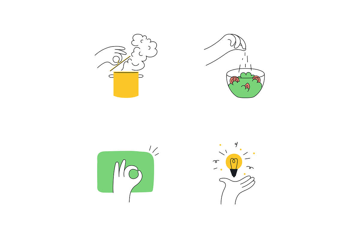 58 Cute Outline Vector Illustrations, a Finance Illustration by BadBrother (Photo 9 of 20)