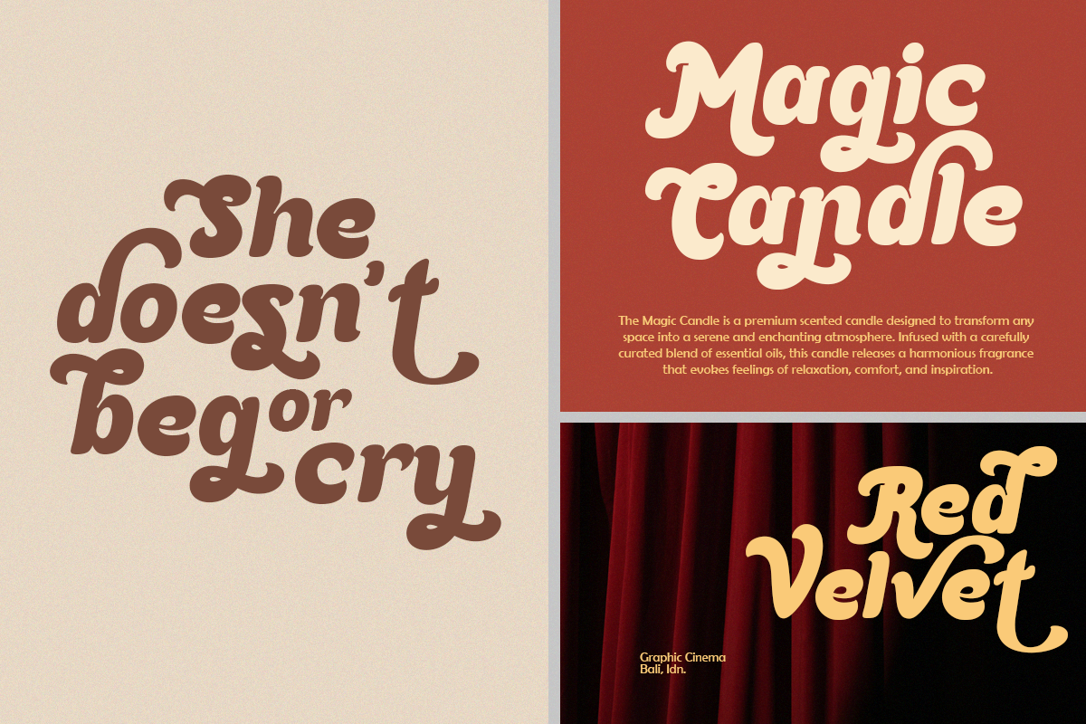 Night Sunday - Retro Font, a Font by Say Studio (Photo 7 of 15)