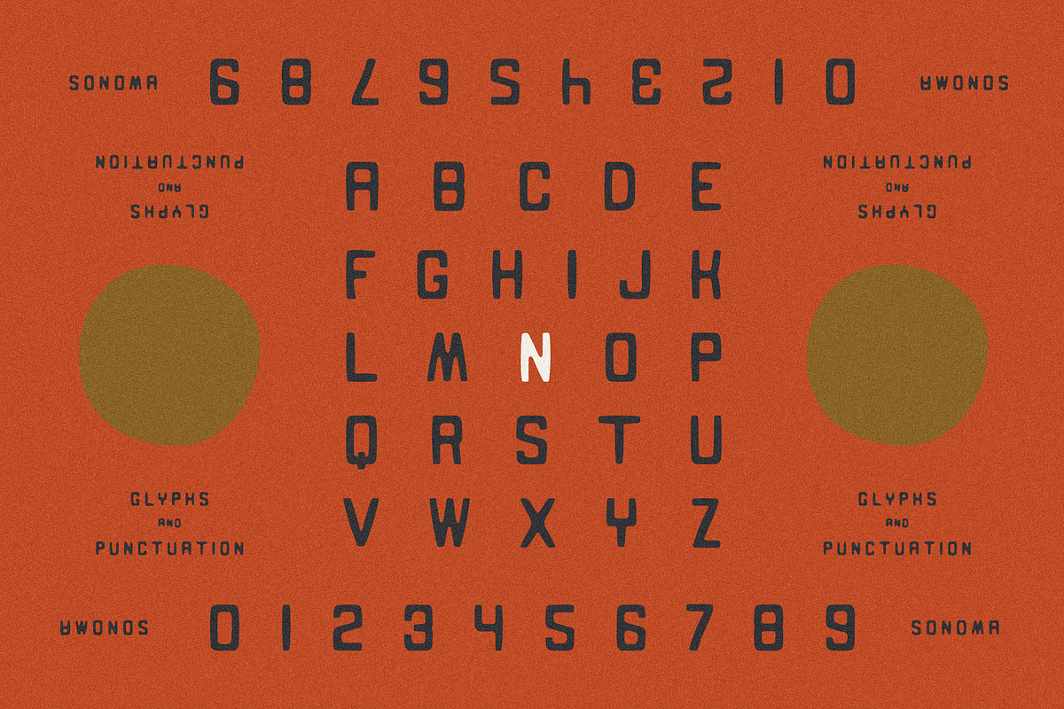 Sonoma Typeface, a Font by James Coffman Design (Photo 2 of 3)