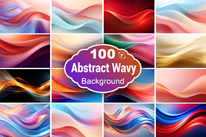 Abstract Wavy Banner Background, a Background Graphic by Forhadx5