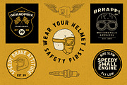 Ride Slow - Motorcycle Font Bundle, a Sans Serif Font by Konstantine Studio (Thumbnail 7 of 8)