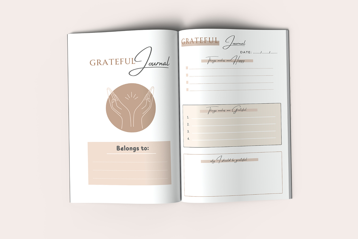 Grateful Journal, a Templates & Theme by KDPISH (Photo 2 of 4)