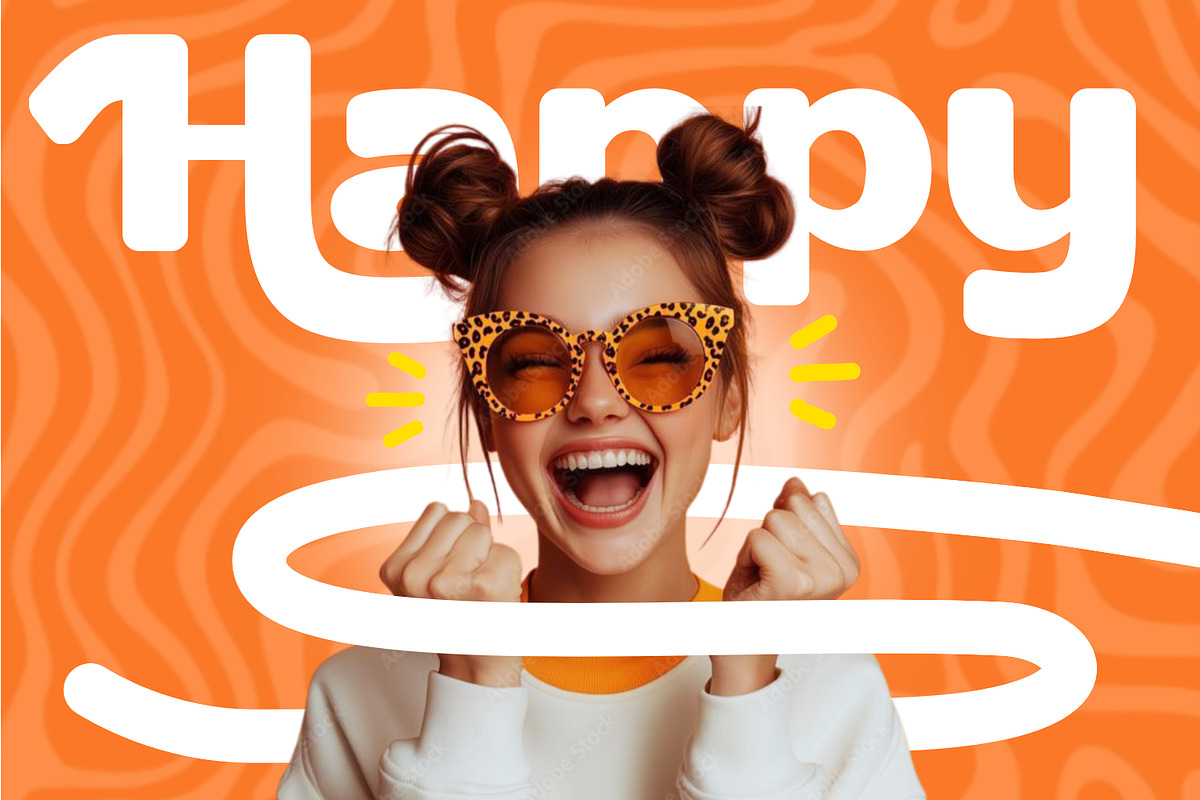 Kenziah - Retro Display Font, a Sans Serif Font by Rishsketch (Photo 5 of 14)