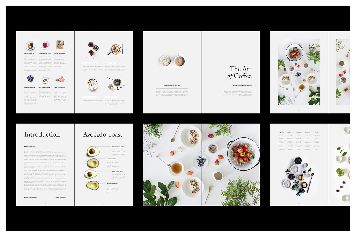 FOODIES Recipes Book Cookbook, a Magazine Template by Arif Tri Ananta (Photo 3 of 14)