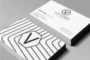 Simple Corporate Business Card, a Business Card Template by Shahjhan (Thumbnail 1 of 2)
