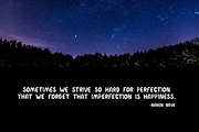 Imperfect Uppercase Font, a Font by Wild Ones (Thumbnail 5 of 5)