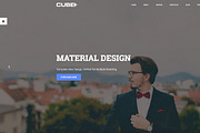 CubePlus HTML5 Responsive Template, a Bootstrap Template by PixelCoder (Thumbnail 4 of 6)