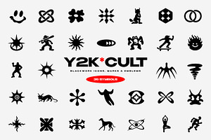 Chaos Kit. 35 Vector Symbols, an Object Graphic by pixelbuddha.net