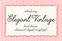 Elegant Vintage Handwritten Script