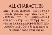 CS Quiles Stamp, a Serif Font by Craft Supply Co. (Thumbnail 8 of 8)