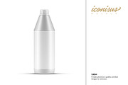 Plastic bottle mockup template, a Cups & Container Mockup by iconisusmockup (Thumbnail 4 of 4)