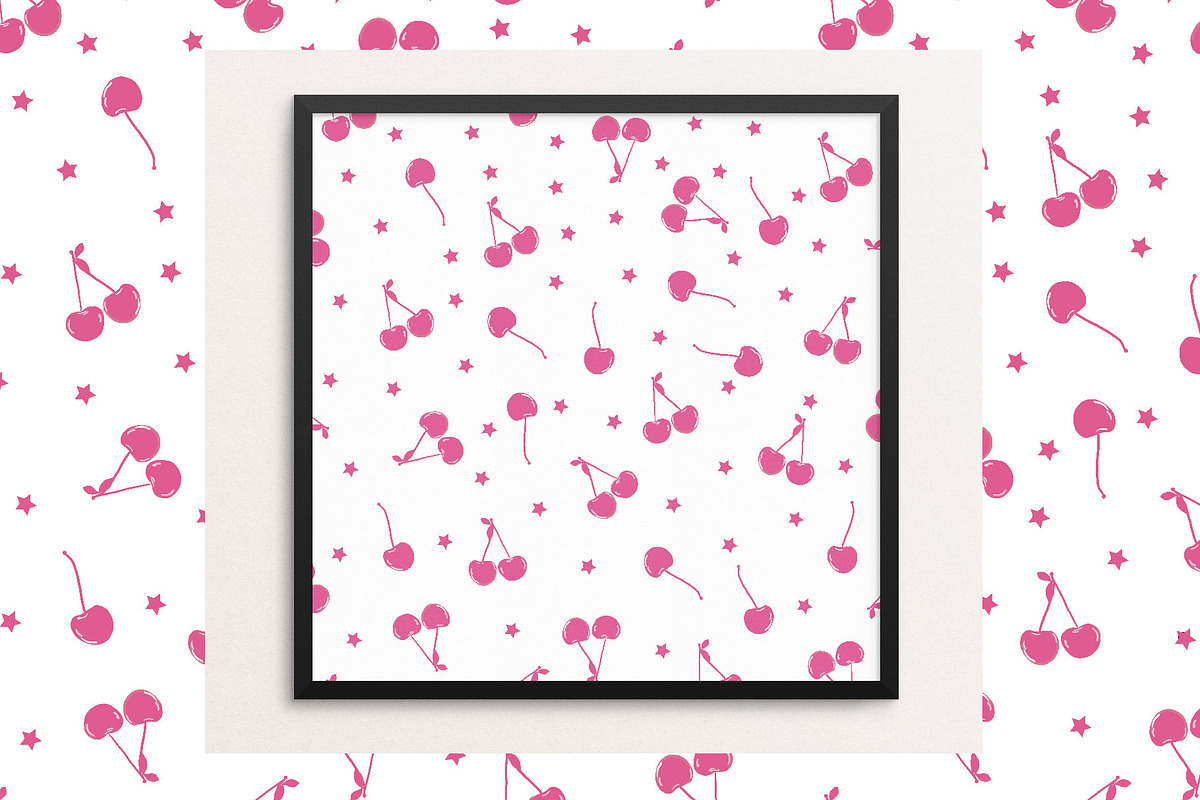 Gingham & Ditsy Floral Patterns, a Pattern Graphic by gulsengunel (Photo 21 of 23)