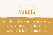 Mikela - Gorgeous Typefaces, a Serif Font by Kaligra.co (Thumbnail 46 of 49)