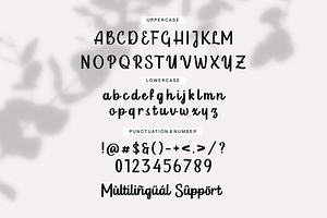 Luckyfield Fat Handwritten Font