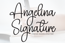 American Signature | Script Font
