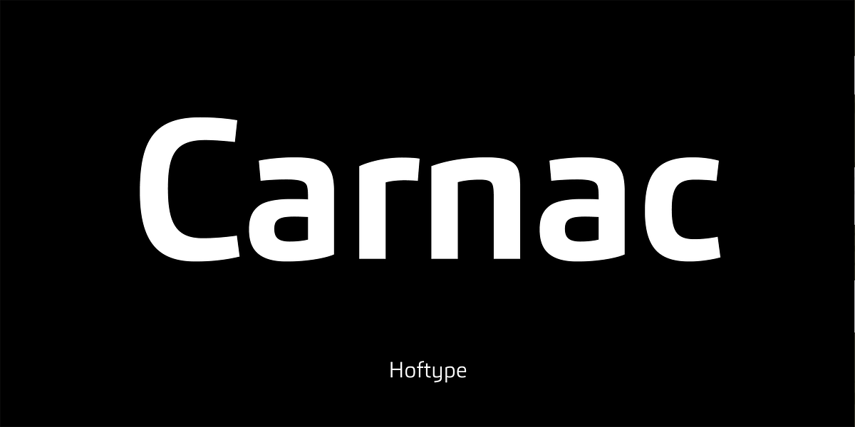 Carnac, a Sans Serif Font by Hoftype (Photo 1 of 15)