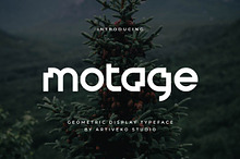 Motage – Geometric Logo Sans Serif