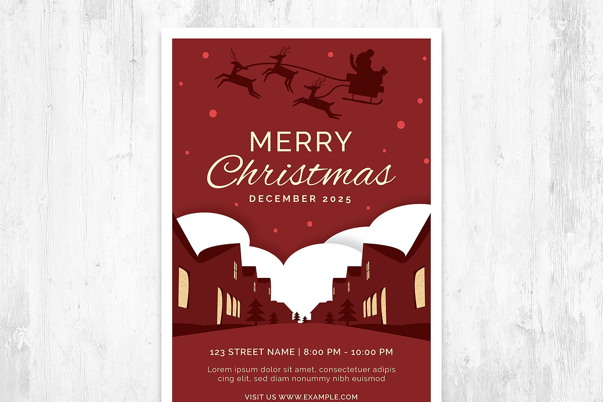 Christmas Greeting Card Templates, a Card Template by BrandPacks (Photo 4 of 11)