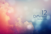 Bokeh SKY Backgrounds, a Wallpaper Graphic by BIBIART (Thumbnail 3 of 5)