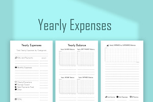 Budget Kit, Fits Mini Happy Planner