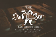 Qualzharo, a Blackletter Font by Danafont.co (Thumbnail 8 of 10)