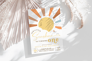 Our Little Sunshine Birthday Invite, a Templates & Theme by Digital_Mind (Thumbnail 3 of 3)