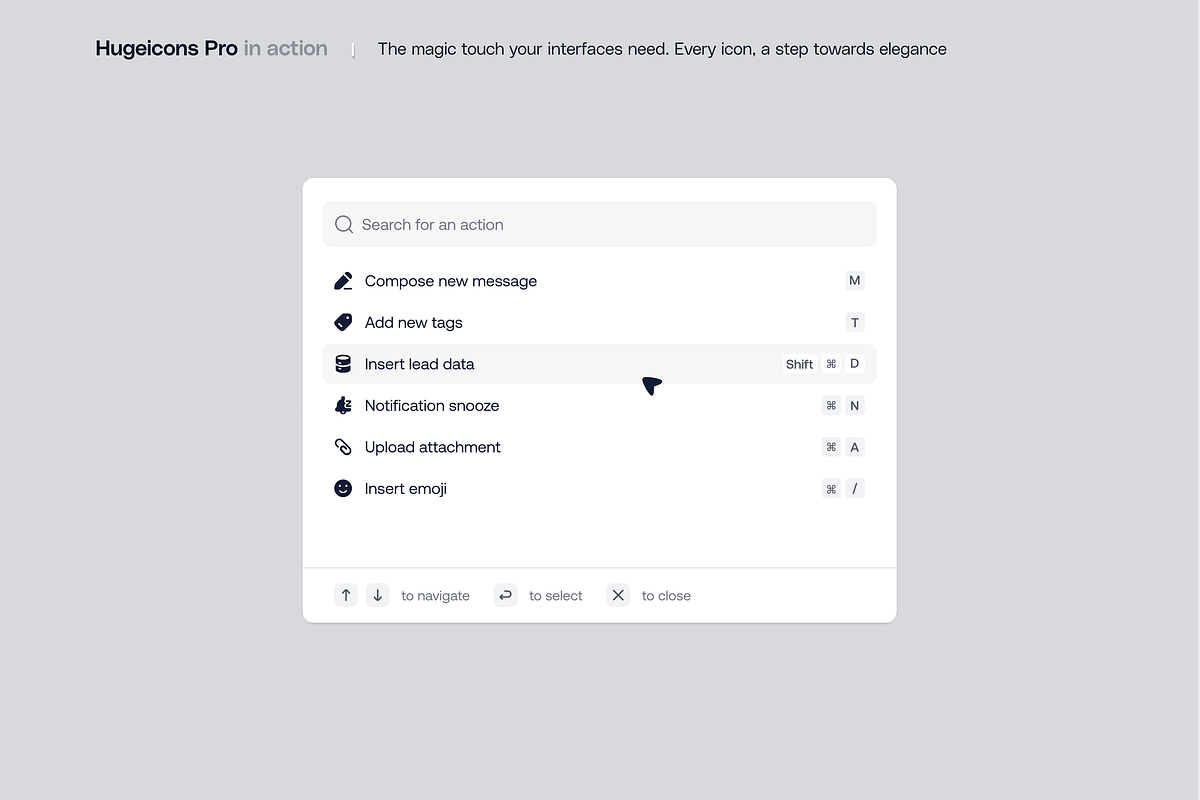 Hugeicons Pro | 25,000+ High Quality Icons