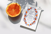 Orange Grove Wedding Invite Bundle, an Invitation Template by Wedding Whippet (Thumbnail 2 of 8)