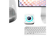 Workplace pc set 003, an Object 3D Model by Archidizer (Thumbnail 3 of 10)