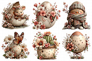 Whimsical Easter Egg Clipart, an Illustration by Daily.Designs (Thumbnail 3 of 7)