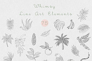 Solana tropical whimsy clipart, an Object Graphic by mila_leev (Thumbnail 8 of 10)