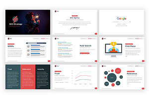 SEO Strategy Keynote Template