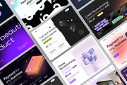 Website Header Exploration, a Landing Page Template by Ahmed Rubel (Thumbnail 2 of 5)