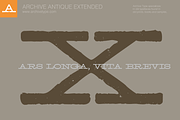 Archive Antique Extended, a Font by Archive Type Fonts (Thumbnail 2 of 3)