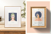 Flowers Girls | Wall Art Creator, an Object Graphic by Leleka.Store (Thumbnail 6 of 15)