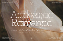 Authentic Romantic - Slab Serif Font