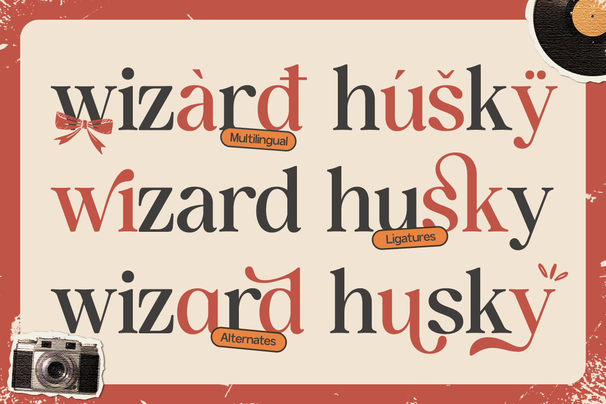 GC Rain Founds - Elegant Retro Serif, a Serif Font by Glyphonic (Photo 10 of 15)