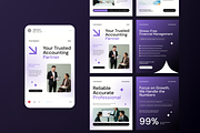 Accounting Services Instagram Post, a Social Media Template by Annora Studio (Thumbnail 6 of 6)