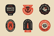 Abstract Linocut Badge Builder, a Branding & Logo Template by ClayStudio (Thumbnail 12 of 12)