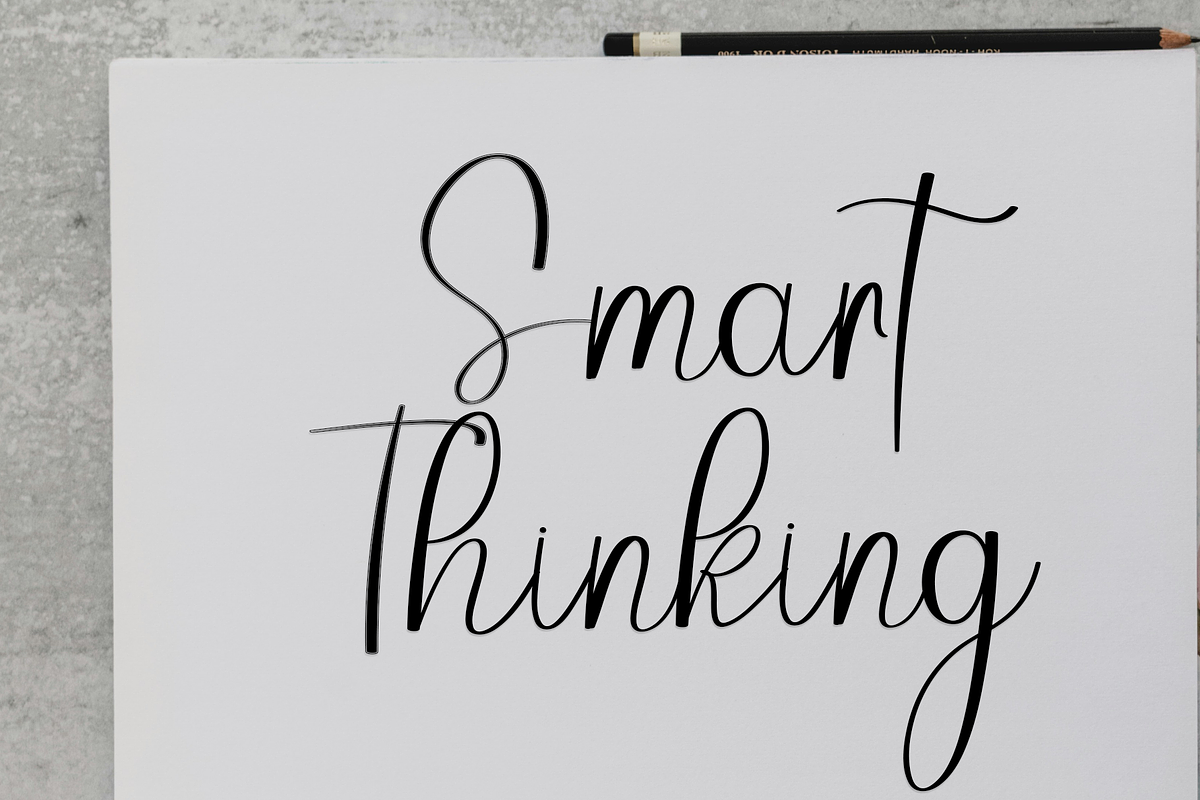Everythink Signature, a Handwritten Font by FreshTypeINK (Photo 2 of 8)