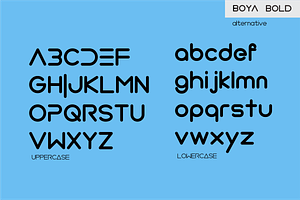 BOYA Rounded Font