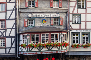 Old restaurant in German town, an Architecture Photo by BOOCYS