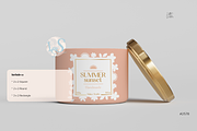 Minimal Floral Candle Label Template, a Stationery Template by Little Creative Scribbles (Thumbnail 2 of 6)