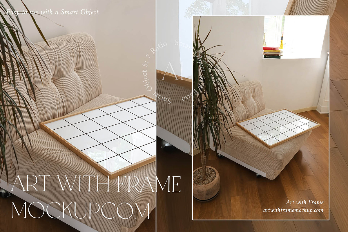 Frame Mockup - Glass Reflection, a Product Mockup by ArtwithFrame (Photo 5 of 6)
